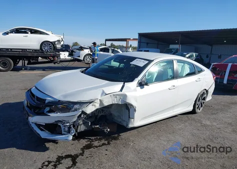 2020 Honda Civic Sport из США, поврежденный, VIN 2HGFC2F84LH502814